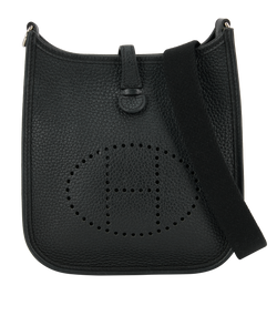 Evelyne 16 In Noire Togo Leather, RCT/B/DB/S, 3*